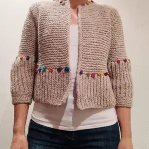 Sacos tejidos a mano NALCA