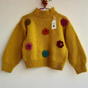 Sacos tejidos a mano